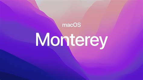 Mac OS 12 monterey